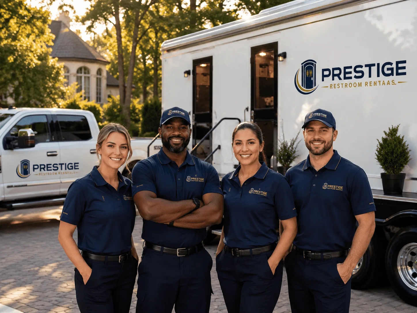 Trusted Luxury Portable Restrooms company in Faucett, MO